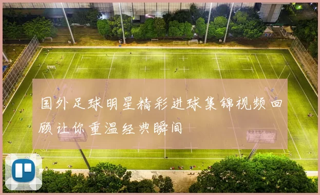 国外足球明星精彩进球集锦视频回顾让你重温经典瞬间